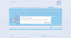 Desktop Screenshot of deutschebanknederland.nl